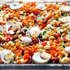 A picture of Full Nigerian salad.