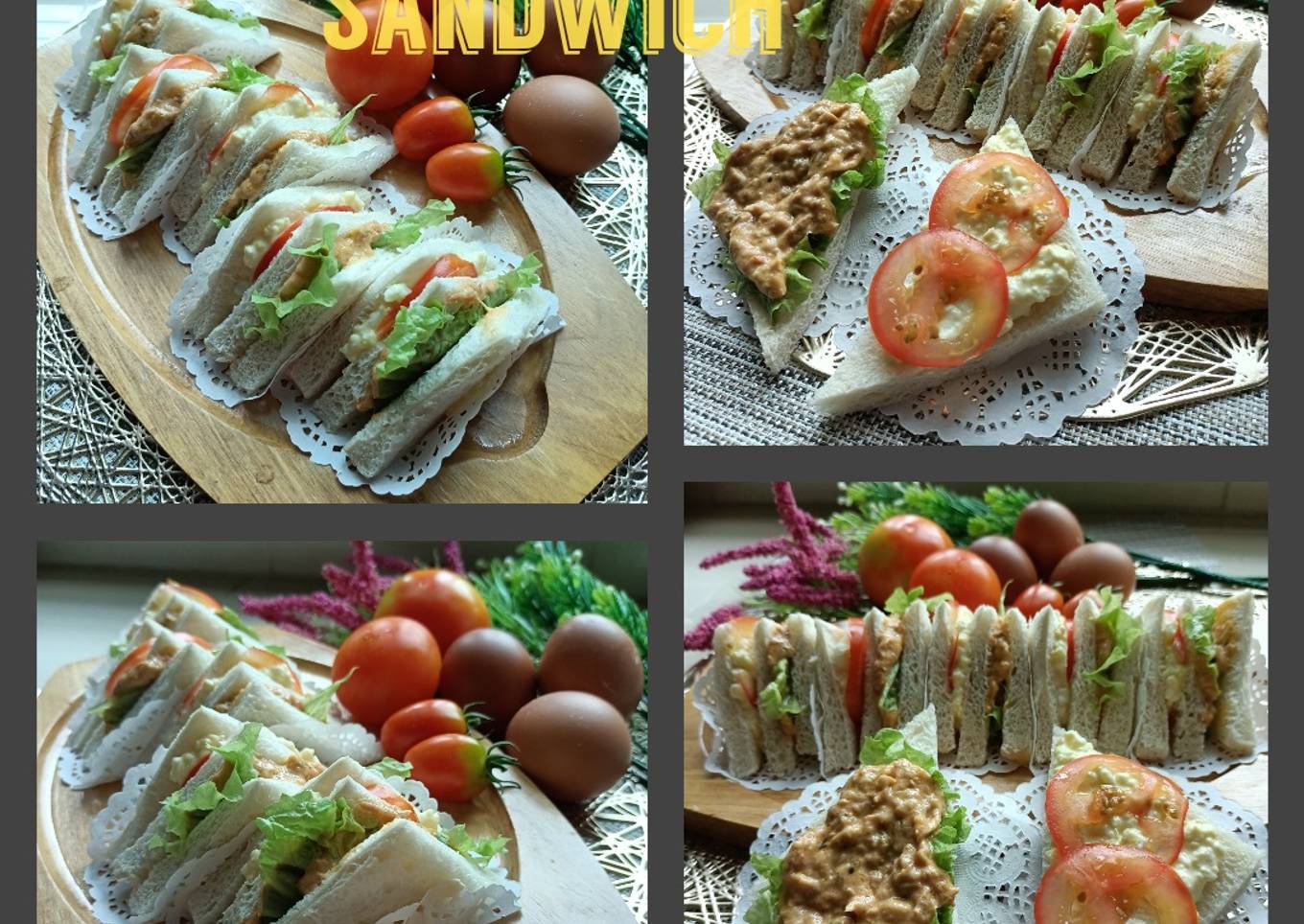 Sandwich Tuna dan Telur