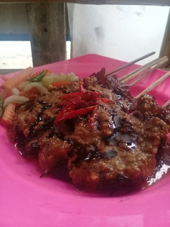 Foto resep Sate kikil bumbu kacang