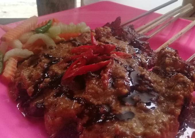 Standar Resep enak membuat Sate kikil bumbu kacang dijamin sesuai selera