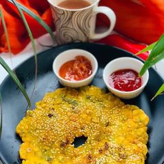 A picture of Lauki Thalipeeth.