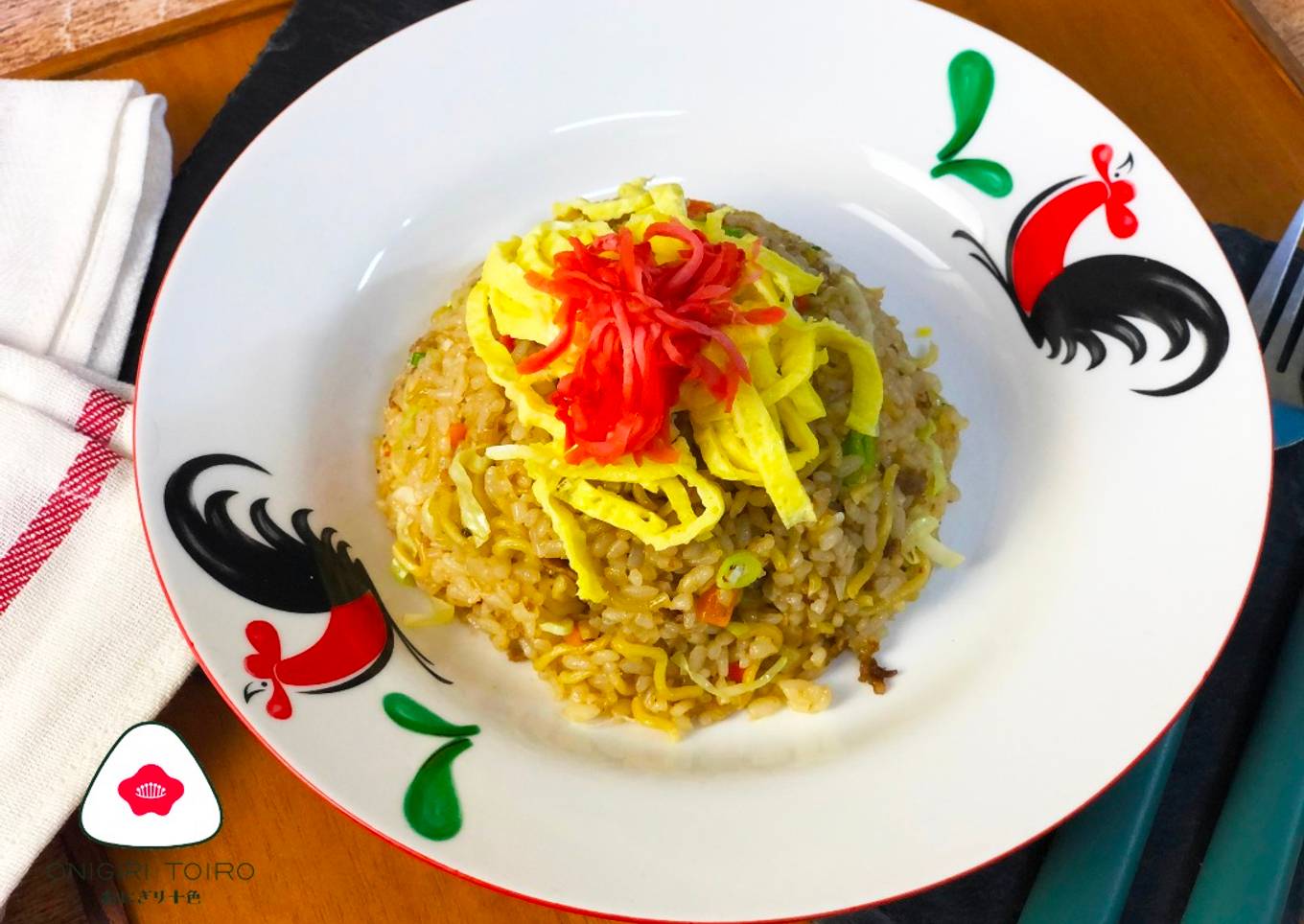 Nasi Goreng Mawut ala Jepang インドネシア風そばめし