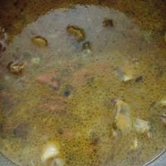 A picture of Mutton clear soup.