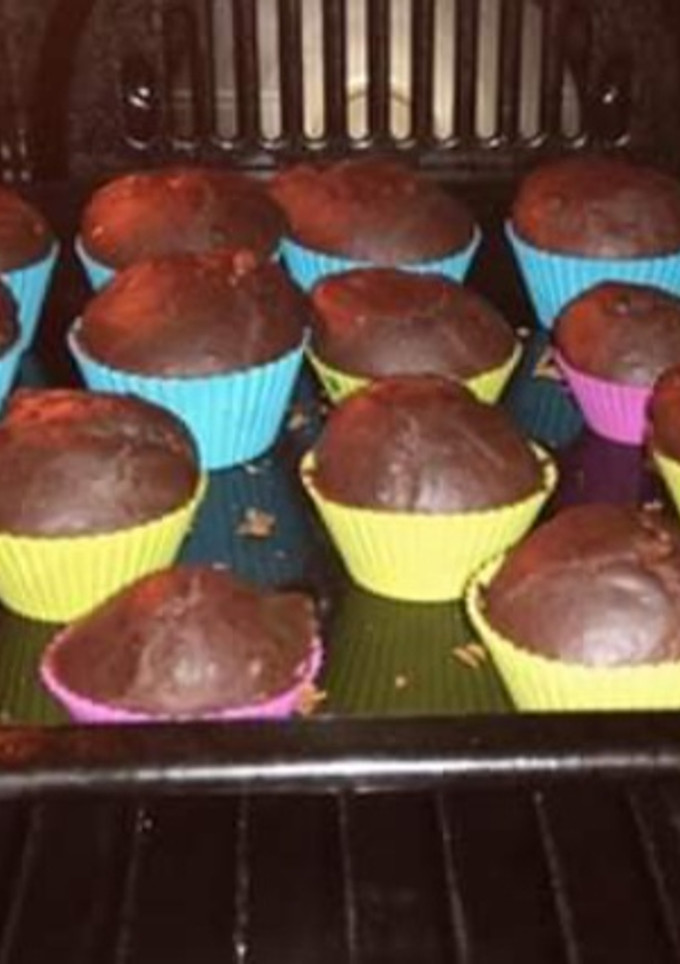Una foto de Muffins de chocolate