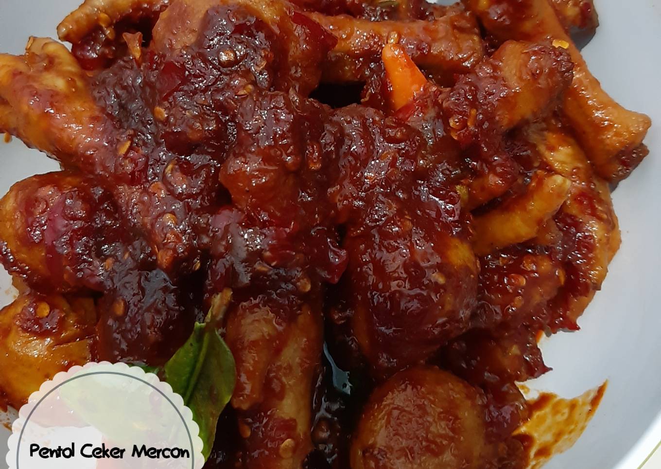 Pentol Ceker Mercon Balado