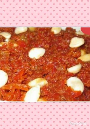 A picture of Gajar ka halwa.