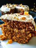 Carrot cake con arrope
