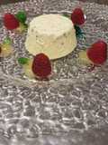 Lemon and Basil Semifreddo with Citrus Gel