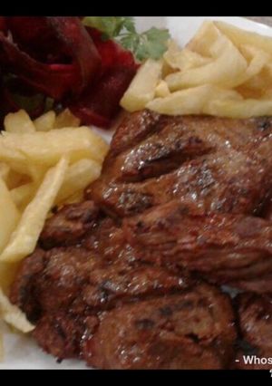 A picture of Whosayna’s Steak Barbeque.