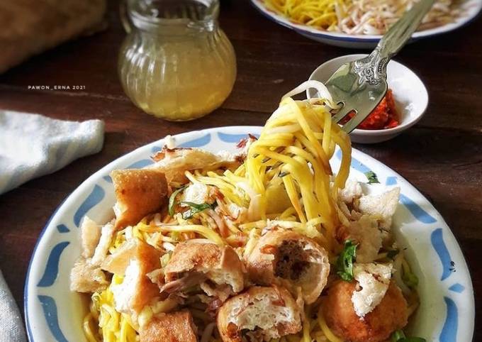 Resep Mie kopyok yang Enak