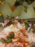 Corvina Fresca Con Verduras