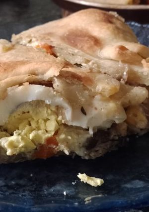 Una foto de Súper tarta de verduras🍠🥒🥔🫑