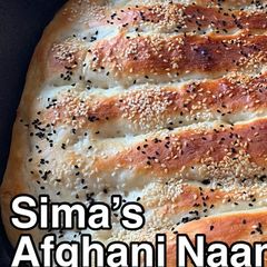 A picture of Afghani Naan Bread.