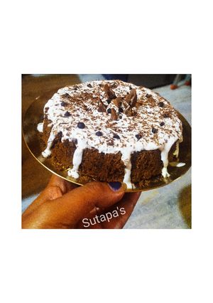 চকোলেট কেক উইথ কফি ফ্লেভার(chocolate cake with coffee flavour recipe in bengali) রেসিপির প্রধান ছবি