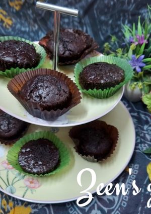 A picture of Brownies in a Cup.