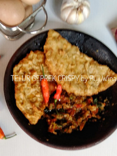Foto resep Telur geprek crispy
