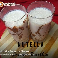 A picture of Nutella Banana Shake.