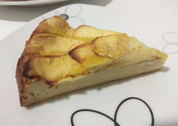 Tarta de manzana sin azúcar