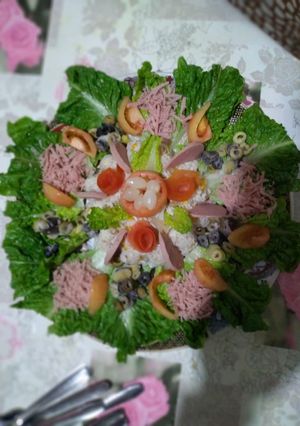 صورة لوصفة سلطه نتاع الروز