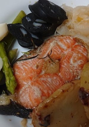 起士馬鈴薯烤魚 的食譜成品照片