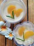 Puding Almond Jeruk Mandarin