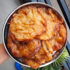 A picture of BANANA MALPUA:.