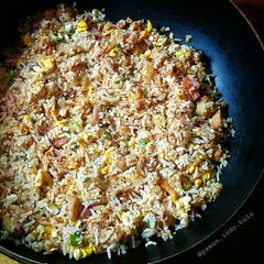 A picture of Pulled Pork Fried Rice.
