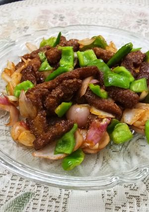 A picture of Crispy chilli baby corn.