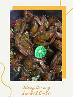 Foto resep Udang Goreng Sambal Embe