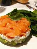 Tartare di salmone affumicato