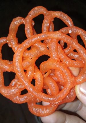 A picture of Instant Jalebi.
