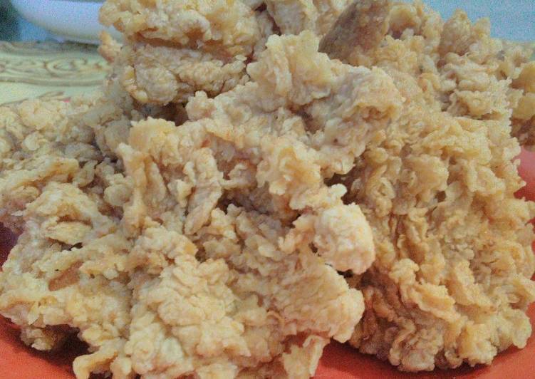 Ayam crispy homemade
