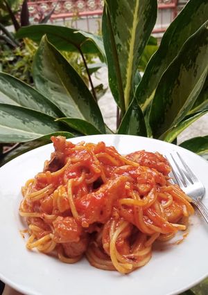 Foto resep Spaghetti Chicken