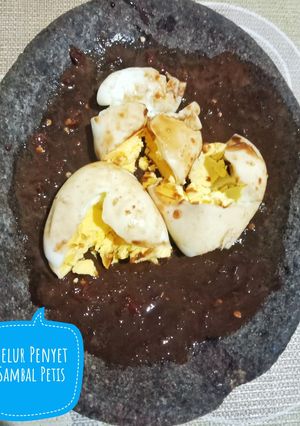 Foto resep Telur penyet Sambel Petis