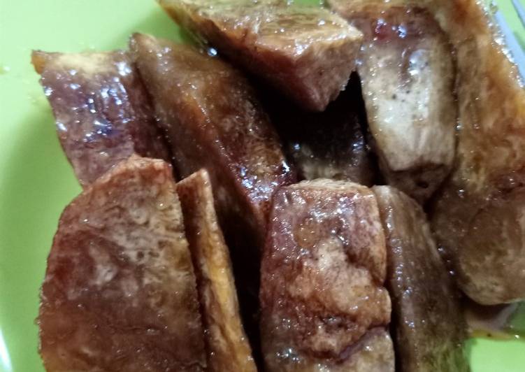 Cara Gampang Menyiapkan Talas Gula merah Anti Gagal