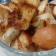 Crutones caseros rápidos