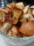 Crutones caseros rápidos