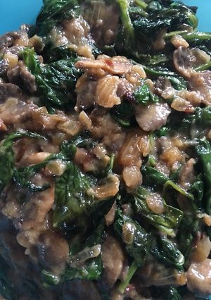 Spenótos gomba - PALEO recept fotója