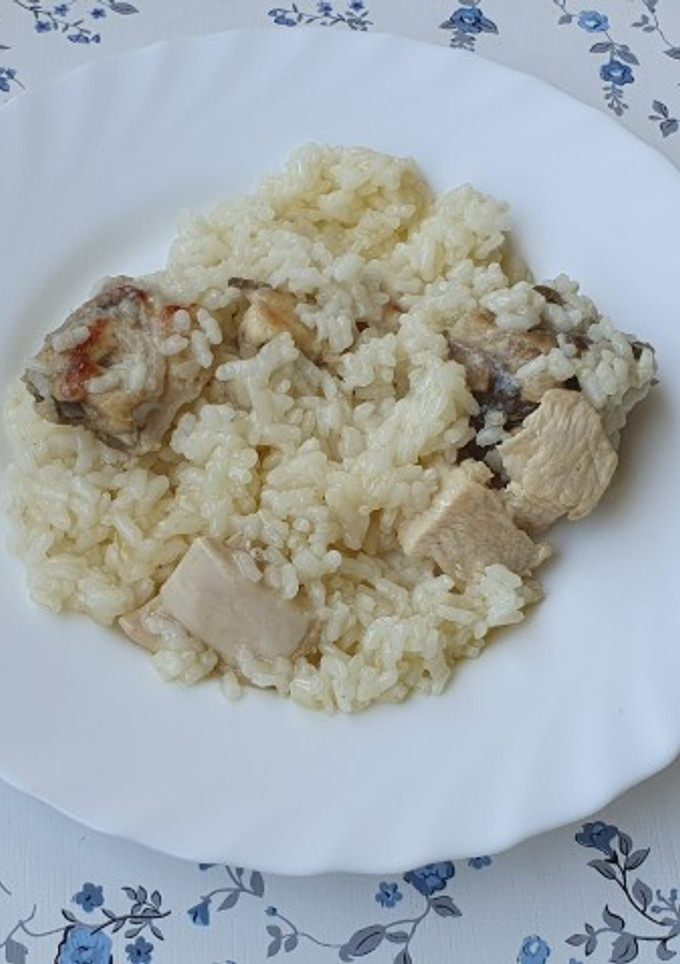 Una foto de Arroz con pollo
