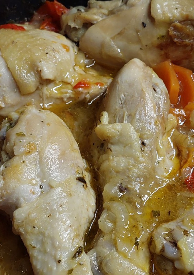 Una foto de Pollo al Jugo