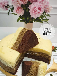 Foto resep Bolu Tiramisu Kukus
