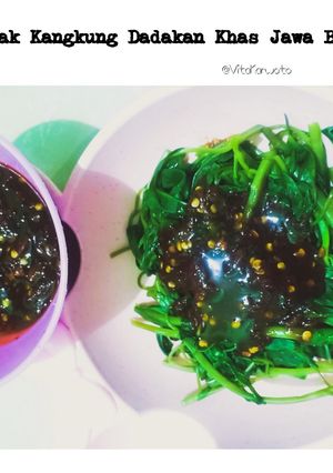 Foto resep Rujak Kangkung Dadakan Khas Jawa Barat
