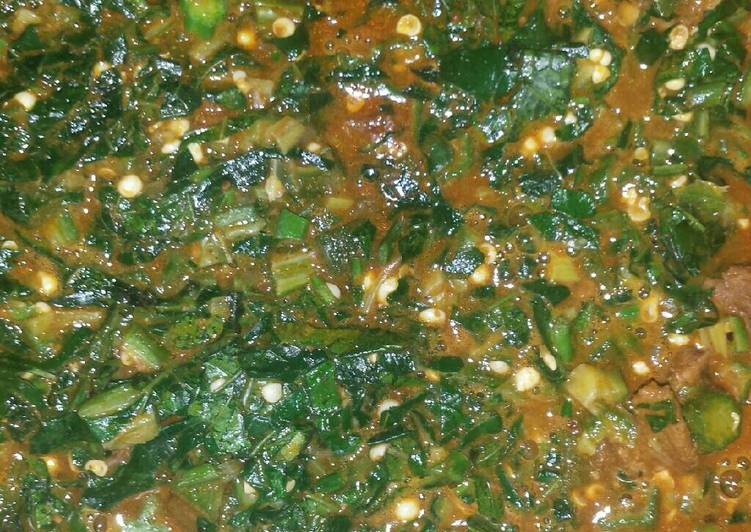 Recipe of Quick Okpehe okro