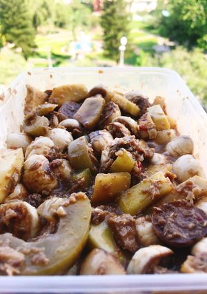 Hình của món Mắm dưa cà.