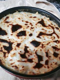 صورة لوصفة معكرونه بالبشاميل