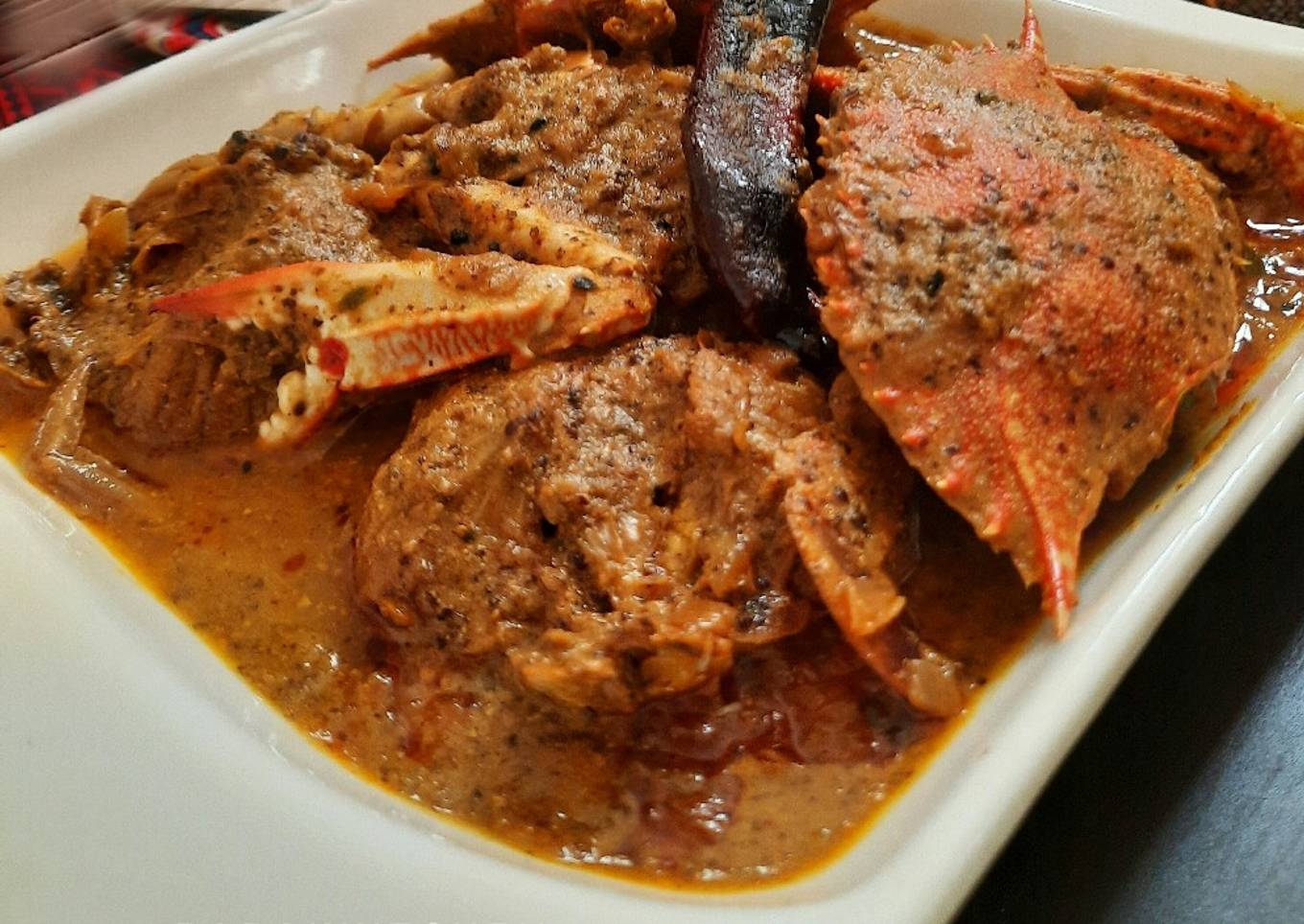 Crab in Mustard gravy