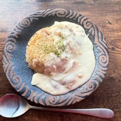 A picture of My Favorite Pilaf with White Cream Sauce.