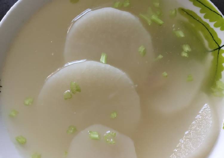 Recipe of Favorite Radish and Chicken Soup