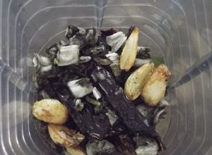 Una foto de Salsa de huitlacoche al tequila para pechuga o lomo