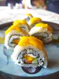 Sushi de mango